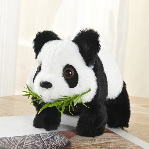 Juguetes Para Niños Lindos Pandas Con Hojas De Hojas Que Cam
