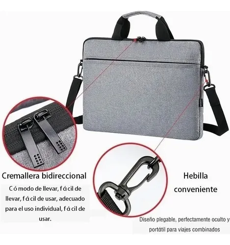 Funda Impermeable Para Laptop 15.6 Negro