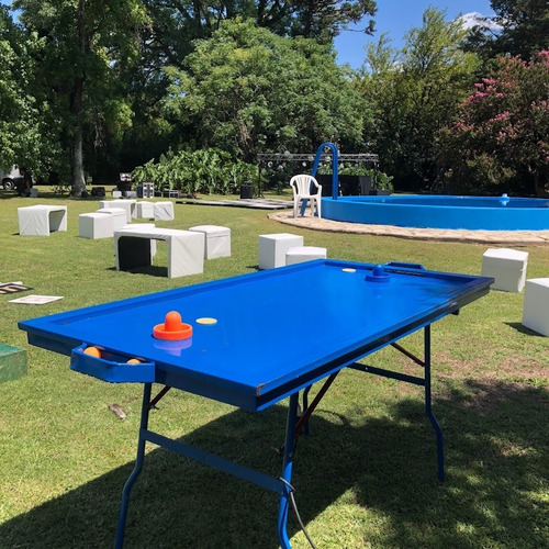 Imagen 2 de 10 de Alquiler De Juegos Tejo Metegol Ping Pong Jenga Cancha Pool