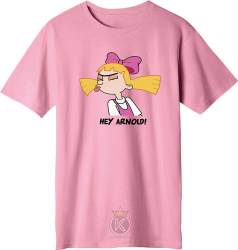 Polera Helga - Bienaventurada - Hey Arnold - Estampaking