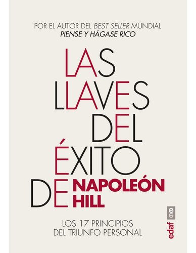 Las Claves Del Éxito De Napoleon Hill, Edición En Español