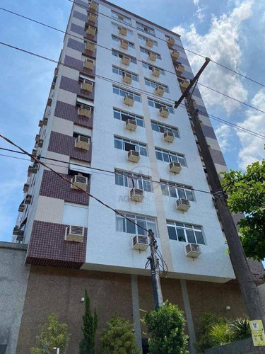 Apartamento Ótimo Estado Com 2 Dorm À Venda, 84 M² Por R$ 360.000 - Marapé - Santos/sp - Ap10493