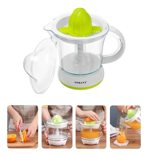 Exprimidor Extractor De Jugo Electrico Sacajugo Exprimidor D