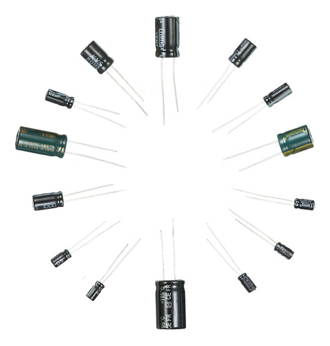 Kit De Condensadores Electrolíticos 1uf-2200uf De 50 V, 120