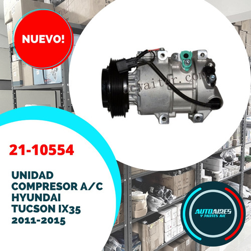 Compresor A/c Hyundai Tucson Ix35 2011-2015