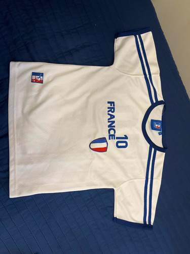 Camiseta Deportiva Fútbol Francia Talle 14 Oficial