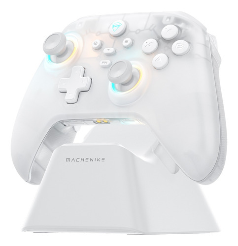 Gamepad de controle de jogador sem fio G3v2 com carga básica branca para PC