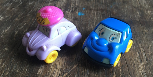 Kinder Ovo K94 Nº 101 E K96 Nº 70: 2 Carrinhos