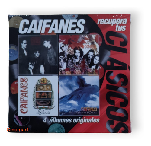 Caifanes Recupera Tus Clásicos 4 Discos Cd