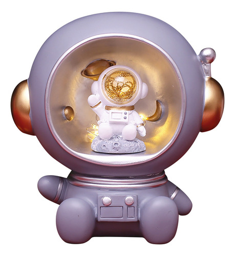 Luz De Luna De Escritorio Led Astronaut Nightlight En Forma