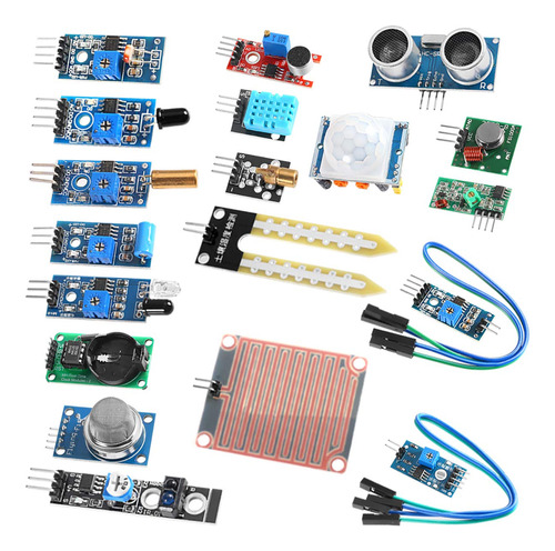 16 En 1 Proyecto Super Starter Kits Kit De Modulos De Sensor