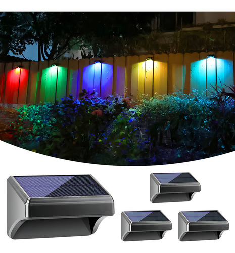 Luces Solares Para Cerca Y Exteriores, Impermeables Y Brilla