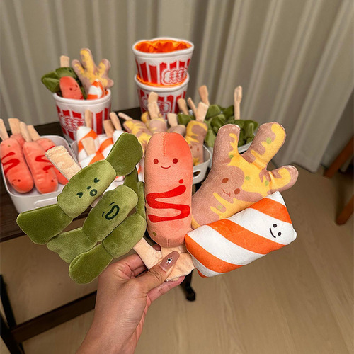 Lindo Pequeño Alimento Relleno Peluche Juguete De Peluche Od