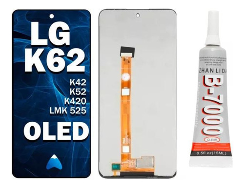 Modulo Para LG K42 K52 K62 K420 Lmk525 Oled Con Pegamento