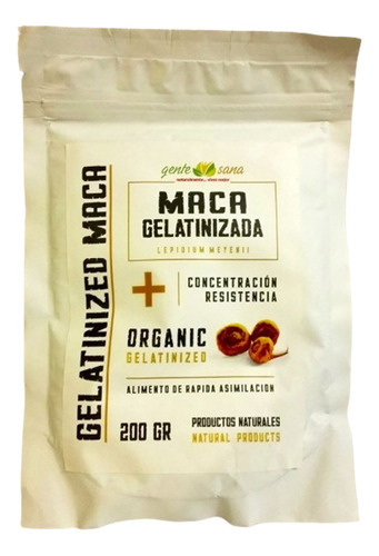 Harina De Maca Amarilla De Perú X200g