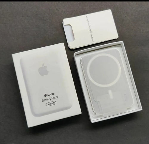 Carregador Portátil Indução Para iPhone Conexão Lightning