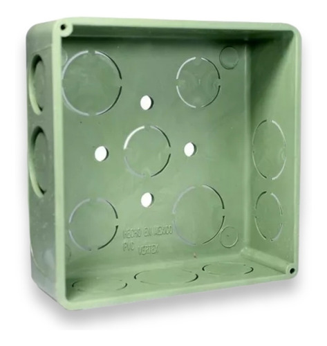 20 Piezas De Caja Conduit 3/4'' Pvc C/tapa 