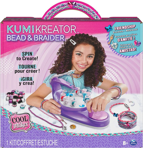 Cool Maker Kumi Creator 2 En 1 Creador De Pulseras Collares