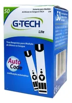 Comprar Tiras Para Medir Glicose Diabetes Lite - G Tech 50 Unidades