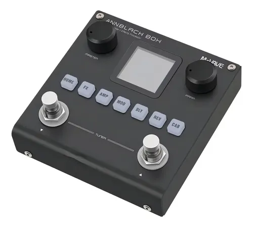 【新品未開封】M-VAVE ANNBLACKBOX IR AMPモデリング Pedaleira M-Vave Ann Blackbox para Guitarra e Baixo 80 Efeitos