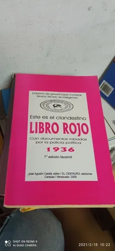 Libro Rojo. Jose Agustín Catalá (Usado)