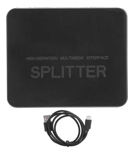 Divisor De Vídeo 4k 1080p Hdcp Switcher Separation Amplifica
