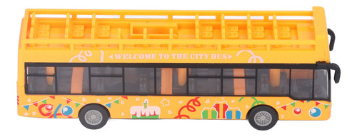 Autobús Convertible De Aleación (amarillo) Autobús Retráctil