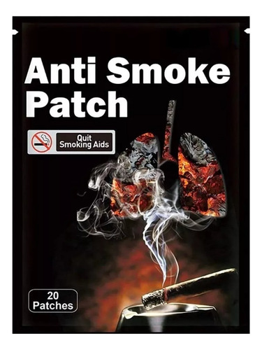 Kit 40 Adesivo Pare De Fumar Boa Saúde Anti Smoke Patch