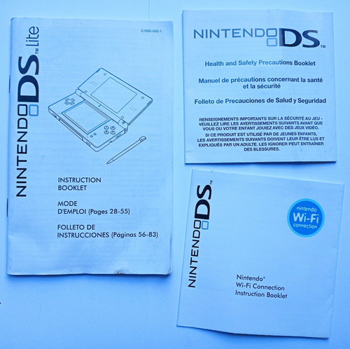 Manual Nintendo Ds Lite