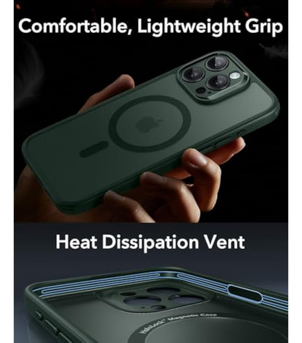 Capa Esr Para iPhone 16 Pro, TranslĂșcida Fosca