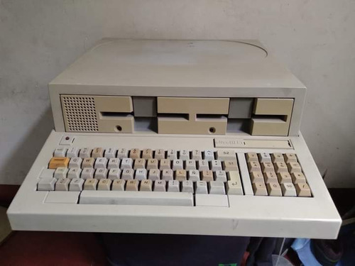 Antigua Computadora Olivetti M20 Doble Diskettera