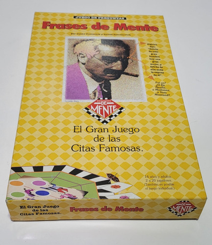Juego Mesa Frases De Mente El Gran Juego De Las Cita Famosas (Usado)