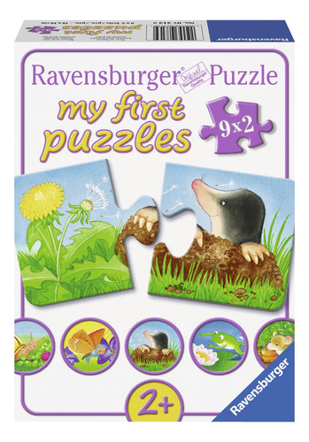 Mi Primer Puzzle - Animales De Jardín