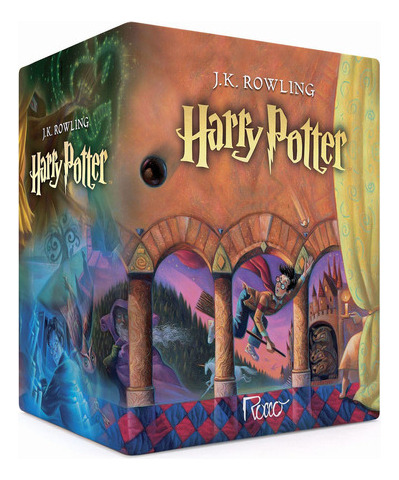 Box Harry Potter Tradicional, De Rowling, J. K.. Editora Rocco, Capa Mole Em Português