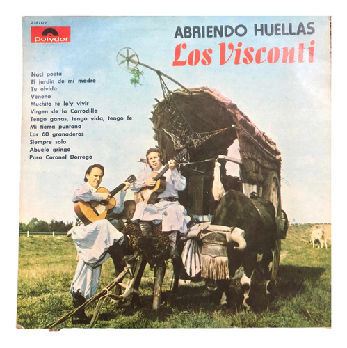 Los Visconti Lp Vinilo Abriendo Huellas