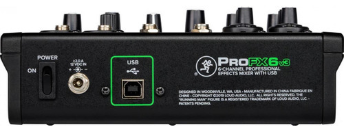 Consola Mackie Profx6v3 de mezcla 220V