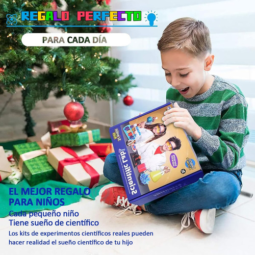 Kit Ciencia Para Niños,experimentos Laboratorio De Ciencias
