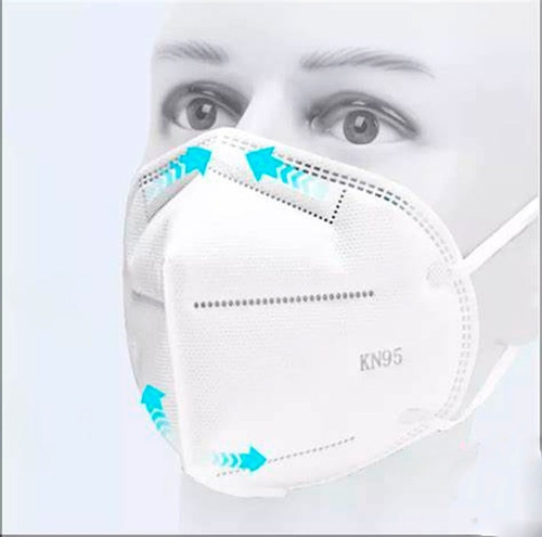 Imagem 9 de 9 de Kit 20 Mascaras Kn95 Proteção 5 Camada Respiratoria Pff2 N95