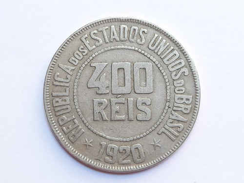 Moeda 400 Réis 1920