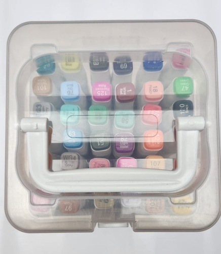 Marcador X 36 Base Alcohol Doble Punta