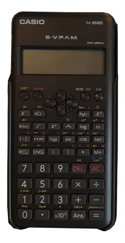 Calculadora Casio Cientifica Fx 95ms Con Tapa. Con Garantia