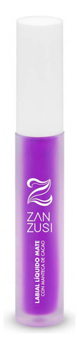 Labial LĂquido Zan Zusi Mate Lila Neon 1.6g Lila Neon
