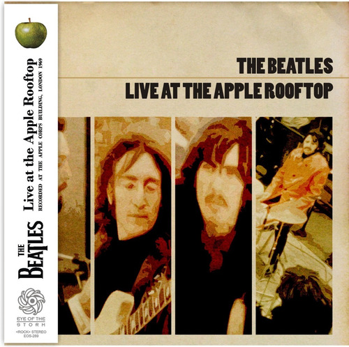 The Beatles- Live At The Apple Rooftop 69 (cd) Funda Mini-lp