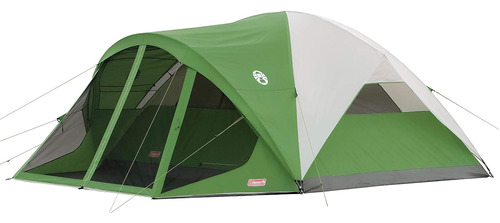 Coleman Evanston Screened Camping Tent, 6/8 Person Weathe...