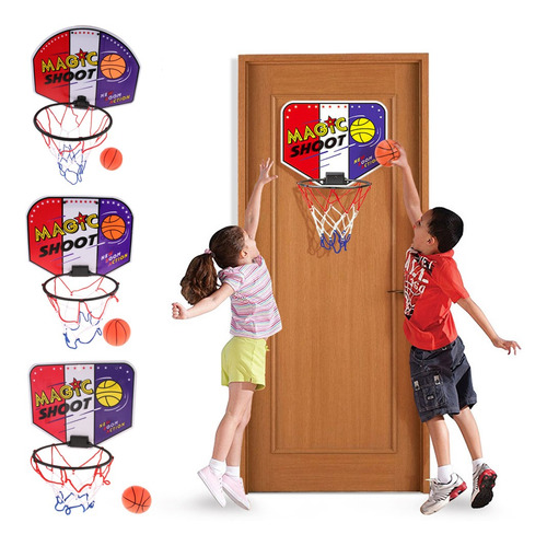 Imagen 5 de 6 de 2 Unids Juego De Baloncesto Para Diversión De Interior