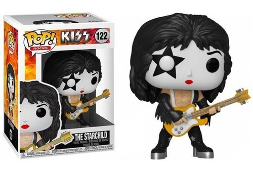 Funko Pop Rocks Kiss Starchild 122 Original!