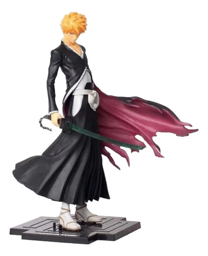 Boneco Action Figure Kurosaki Ichigo Bleach 20cm