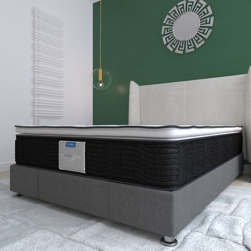 Colchón Matrimonial Restonic Foam Ortopedico + 2 Almohadas
