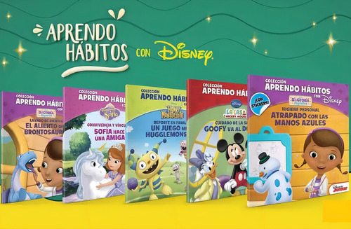 Aprendo Habitos: La Casa Mickey Mouse, De Disney., Vol. Mediano. Editorial Disney Junior, Tapa Dura En Español, 2015
