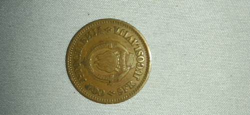 Imagen 1 de 2 de Moneda De La Extinta Yugoslavia 50para De 1965 